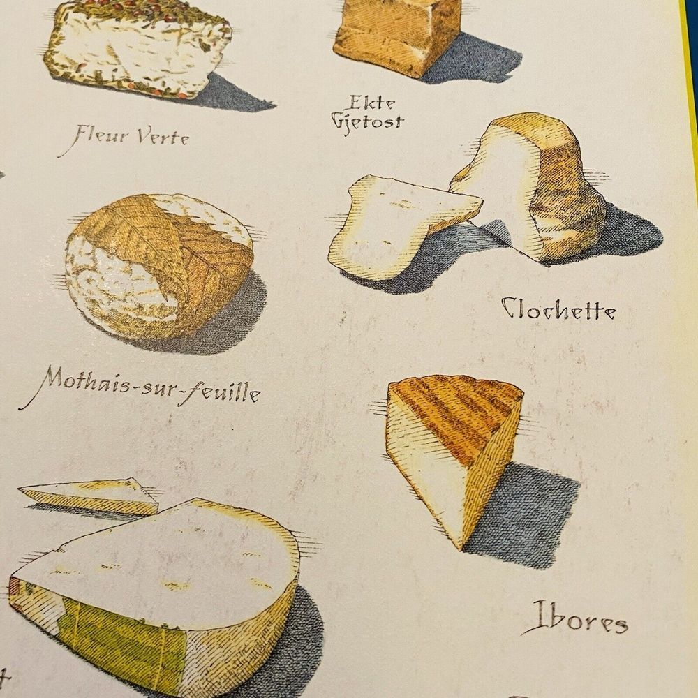 Cooks Illustrated Frameable Kitchen Art Back Cover Only J Burgoyne Goat Cheeses - Picture 3 of 3